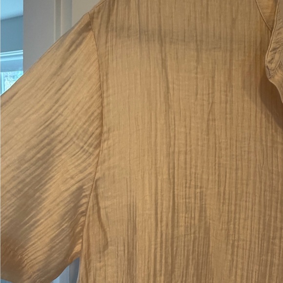 Anine Bing Satin Cream Lightweight Midi Dress - Picture 5 of 6